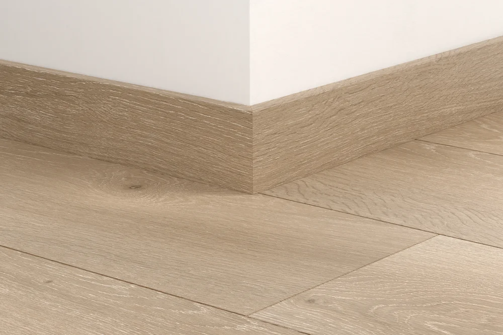 Sokkellist laminat 12x58 mm Romantic Greige Oak dekor 06410 v:2000931