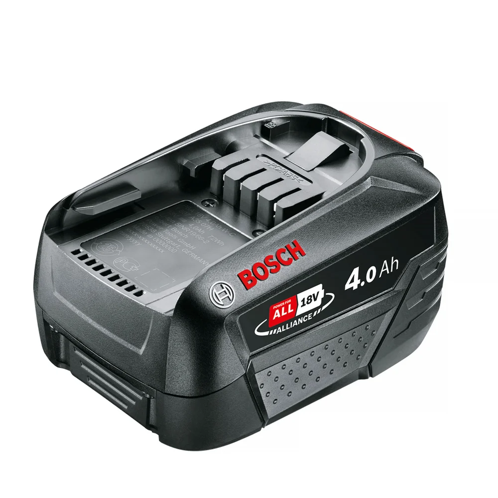 Bosch DIY Batteri 4,0Ah, 18V LI v:3593924 Bosch DIY Batteri 4,0Ah, 18V LI v:3593924