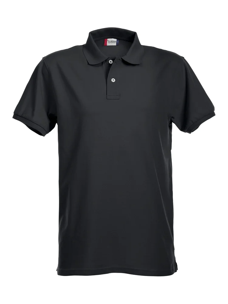 CLIQUE PIKÉ STRETCH PREMIUM 028240 SVART v:1831915