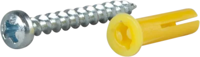 PLUGG GUL 5,5X25MM MED SKRUE -8 v:5381436