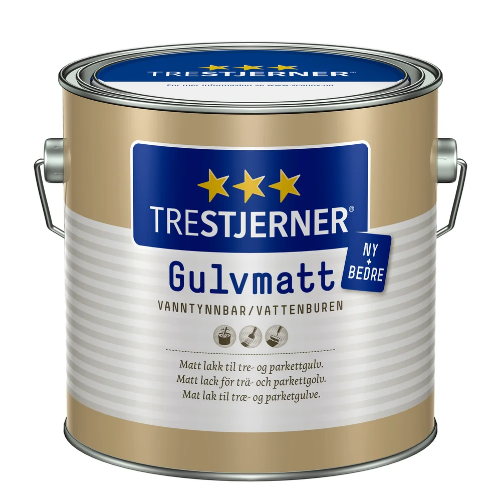 TRESTJERNER GULVMATT 3L v:2092166