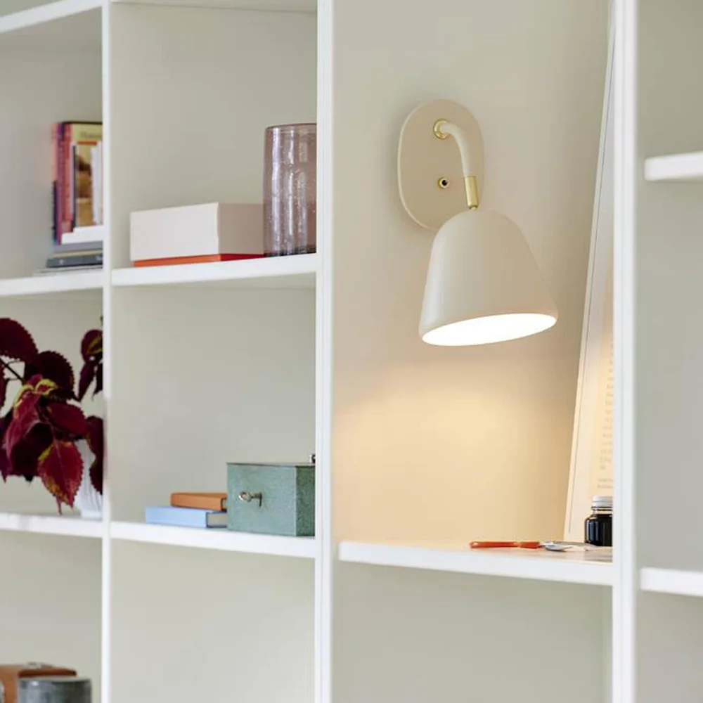 NORDLUX FLEUR VEGGLAMPE E14 BEIGE v:5313142