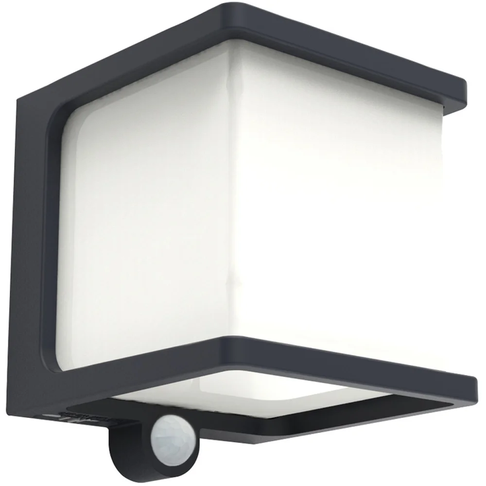 LUTEC DOBLO SENSOR VEGGHENGT LAMPE IP54 KULL GRÅ v:5730976 LUTEC DOBLO SENSOR VEGGHENGT LAMPE IP54 KULL GRÅ v:5730976