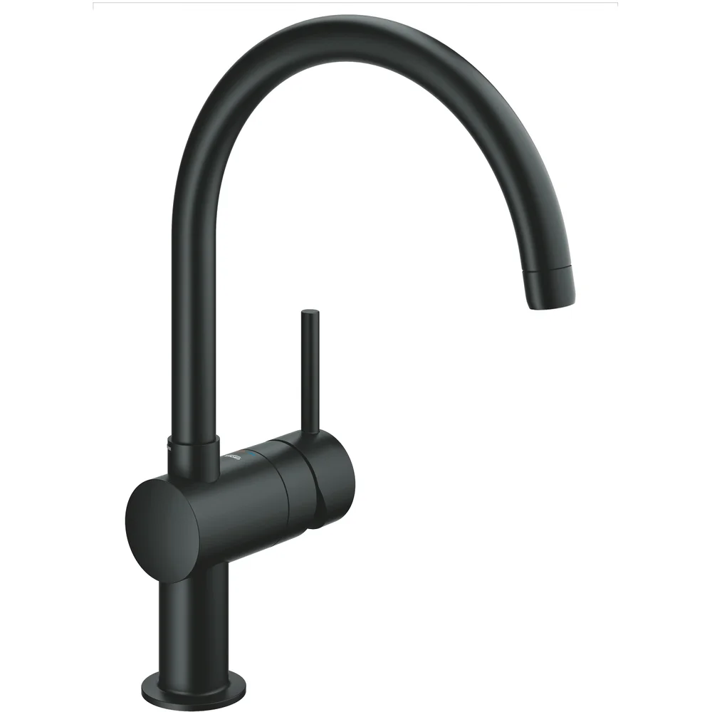 GROHE MINTA KJØKKENARMATUR C-TUT MATT SORT v:2827388