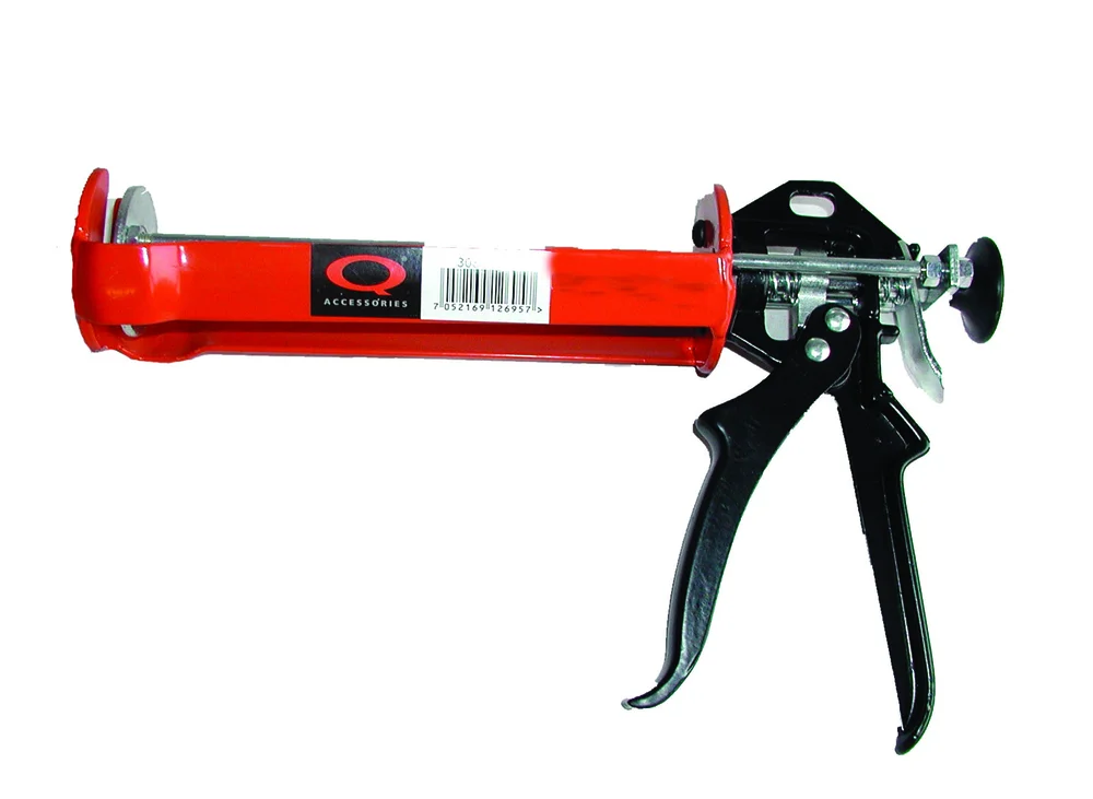 Q-tools fuge/skjelettpistol med to vanger for patroner 290-310 ml v:2620484