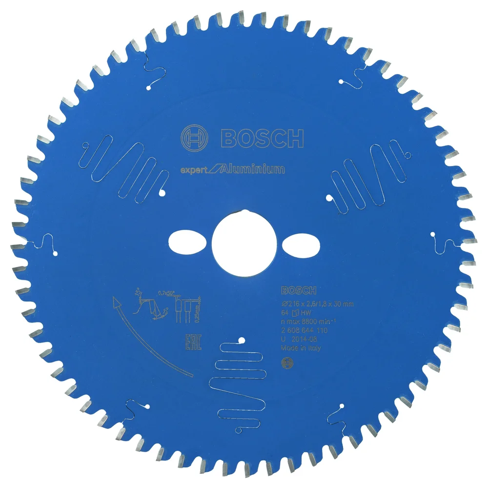 Sirkelsagblad expert for aluminium ø 216x30x2,6 mm 64 tenner v:5661752