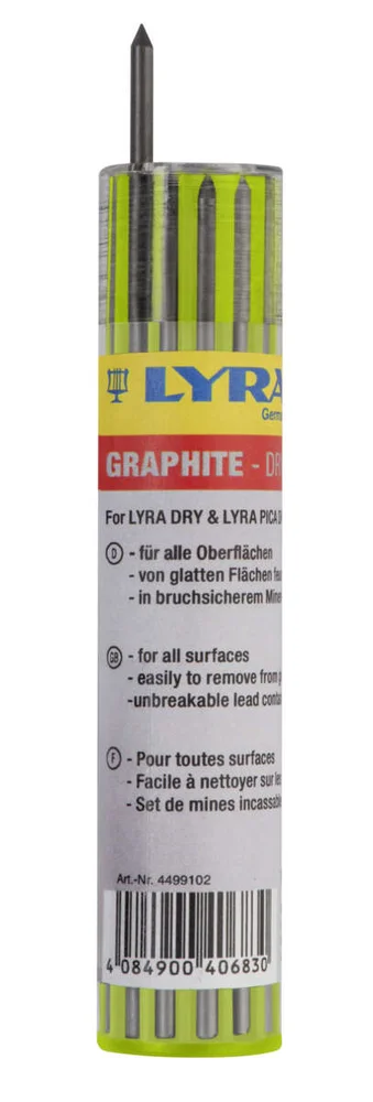 Lyra Dry Graphite reservestifter, 12 stk v:9125563