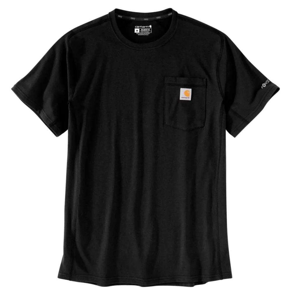 Carhartt T-skjorte Force, svart v:4931712 Carhartt T-skjorte Force, svart v:4931712