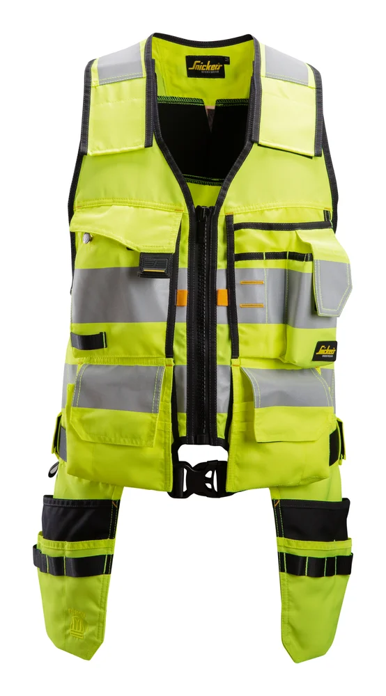 Håndverksvest 4230 AllroundWork kl.1 HiVis gul/sort L v:3709508 Håndverksvest 4230 AllroundWork kl.1 HiVis gul/sort L v:3709508