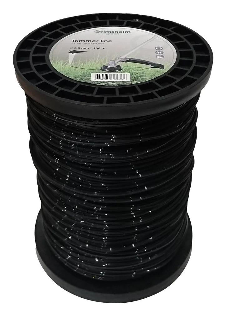 GRIMSHOLM GREEN TRIMMERTRÅD STJ SORT 3.3MM200M v:4132711 GRIMSHOLM GREEN TRIMMERTRÅD STJ SORT 3.3MM200M v:4132711