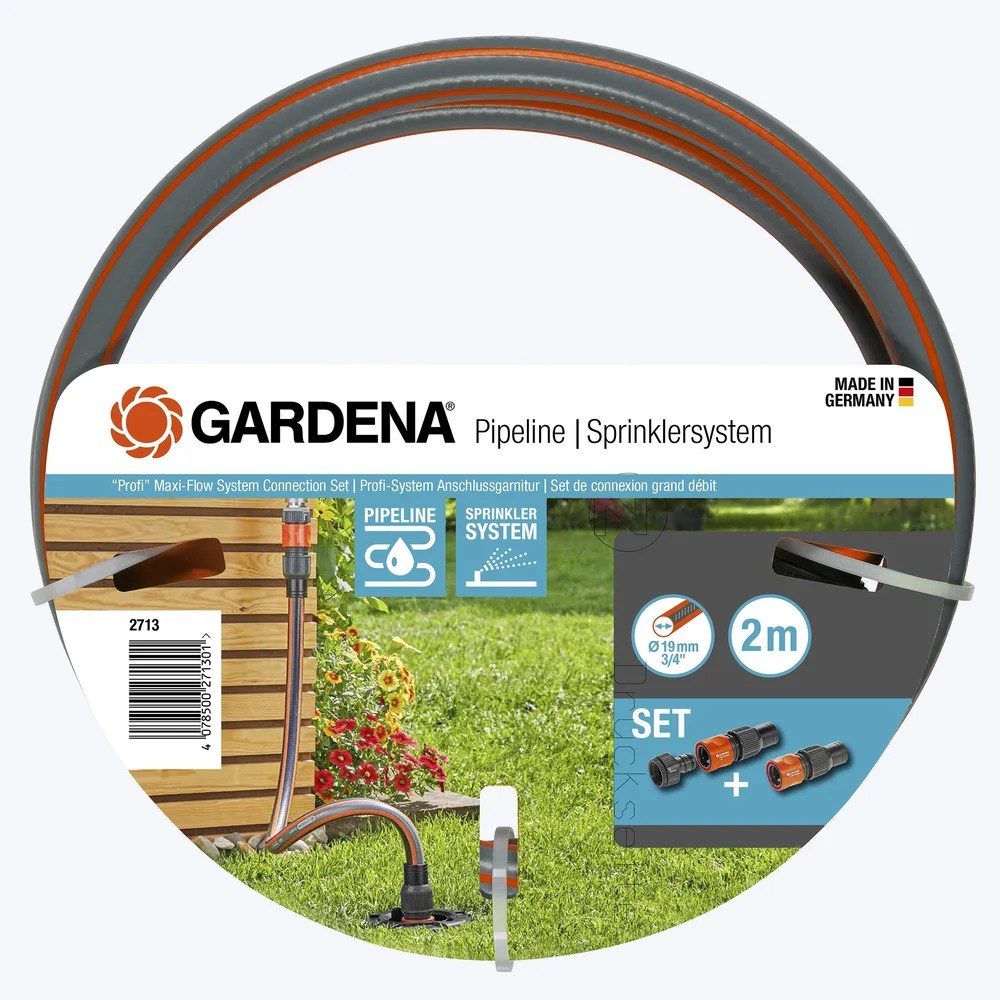 Gardena Tilkoblingspakke Profi Maxi-Flow System v:7264790