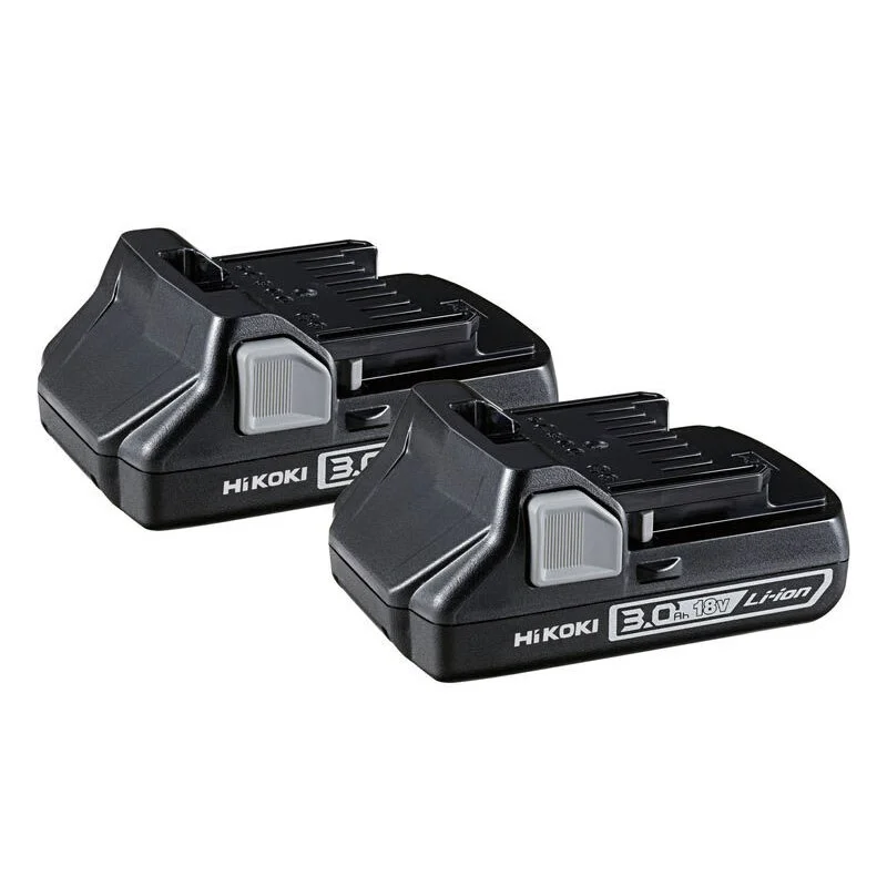 HiKOKI Batterikit 18V, 2 stk 3,0Ah batterier v:9253538