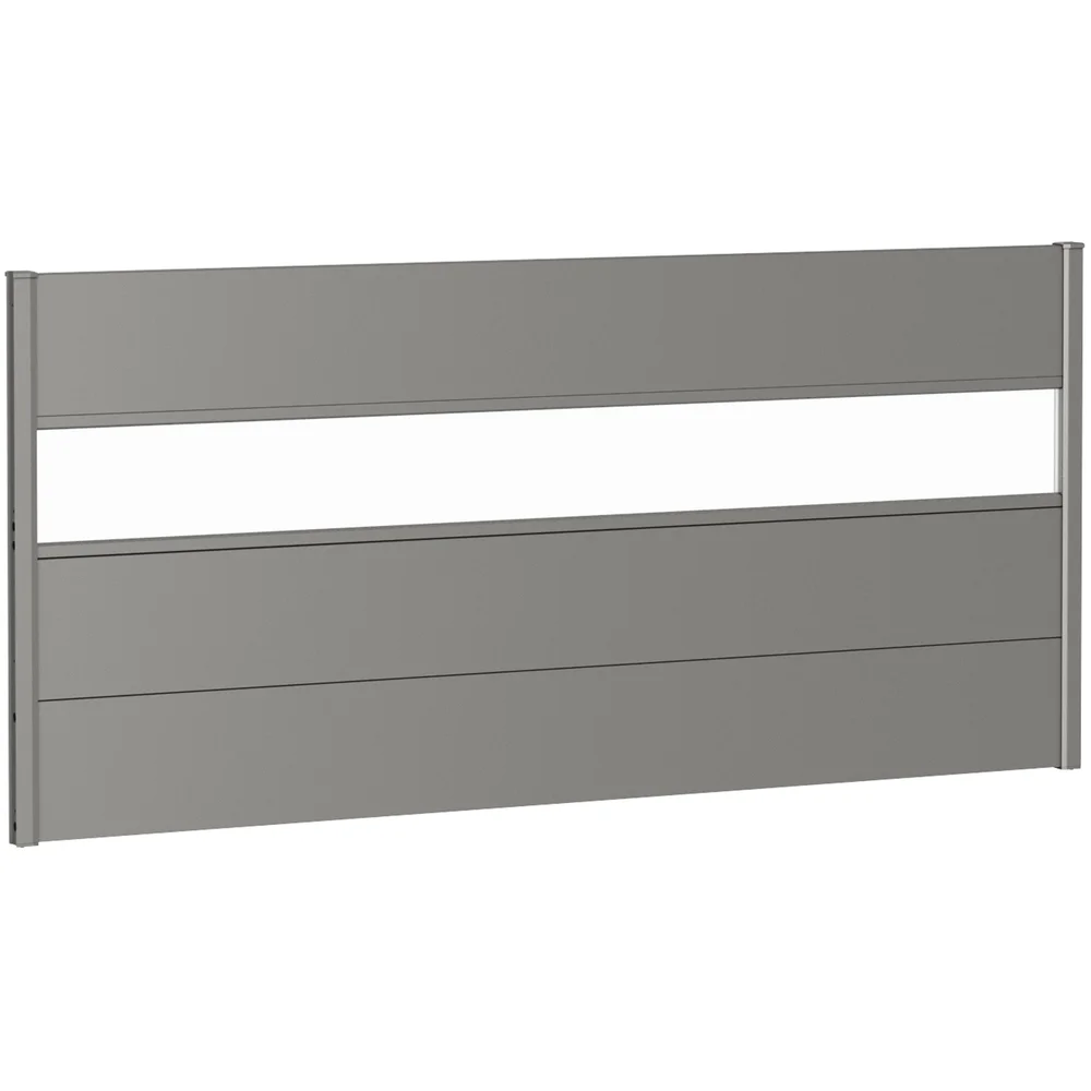 BIOHORT VEGGPANEL FOR LEVEGG AKRYLGLASS 200X90 KVARTSGRÅ METALLIC v:1575253 BIOHORT VEGGPANEL FOR LEVEGG AKRYLGLASS 200X90 KVARTSGRÅ METALLIC v:1575253