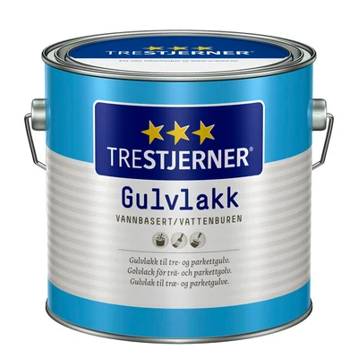 GULVLAKK TRESTJERNER HALVBLANK 3L v:6149980