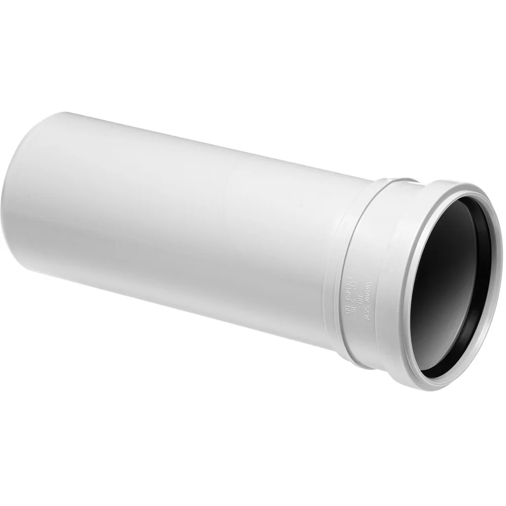UPONOR DECIBEL AVLØPSRØR M/MUFFE 75MM 3M HVIT v:9581351 UPONOR DECIBEL AVLØPSRØR M/MUFFE 75MM 3M HVIT v:9581351