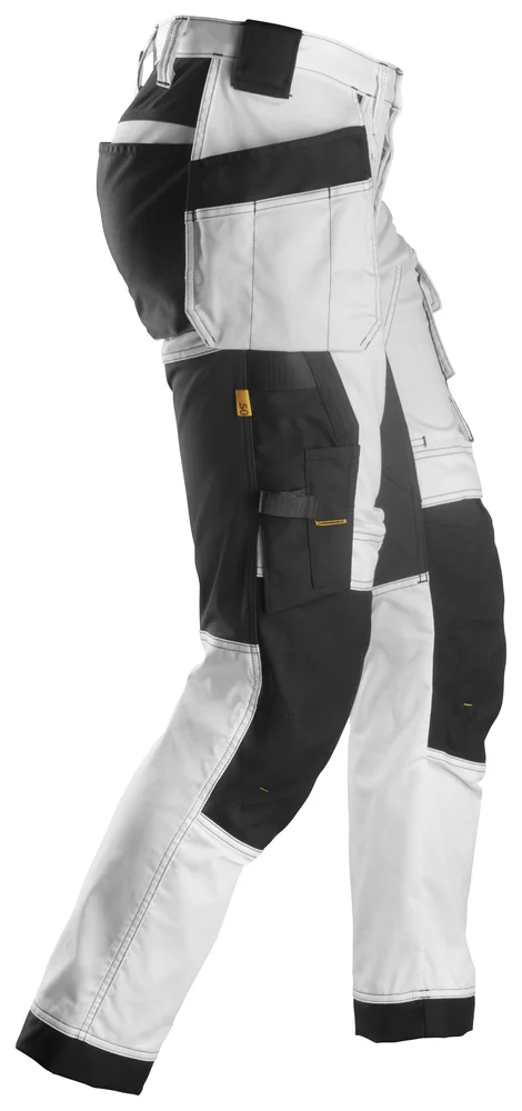 Arbeidsbukse stretch hvit str 154 v:9573488