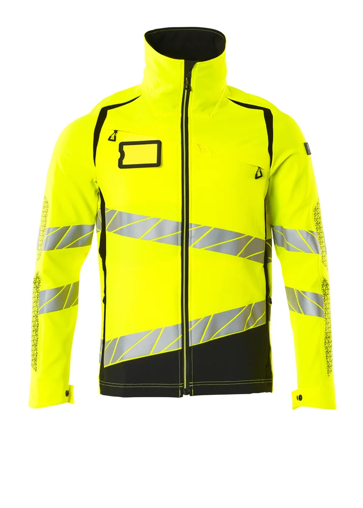 Arbeidsjakke 19009 gul/svart str. 2XL v:6657644 Arbeidsjakke 19009 gul/svart str. 2XL v:6657644