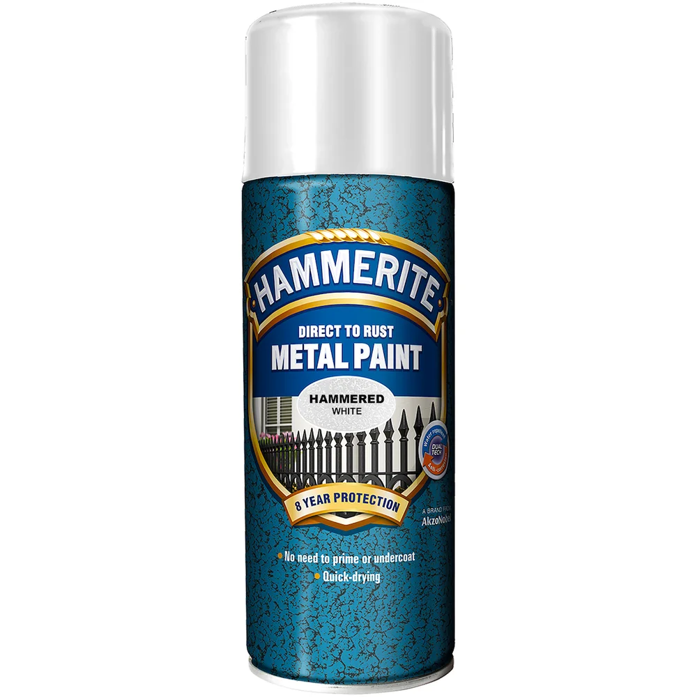 HAMMERITE HAMMER EFFECT HVIT 0.4L v:4690533