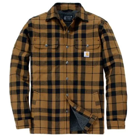 107017BRN-S Carhartt Flanellskjorte 4074515