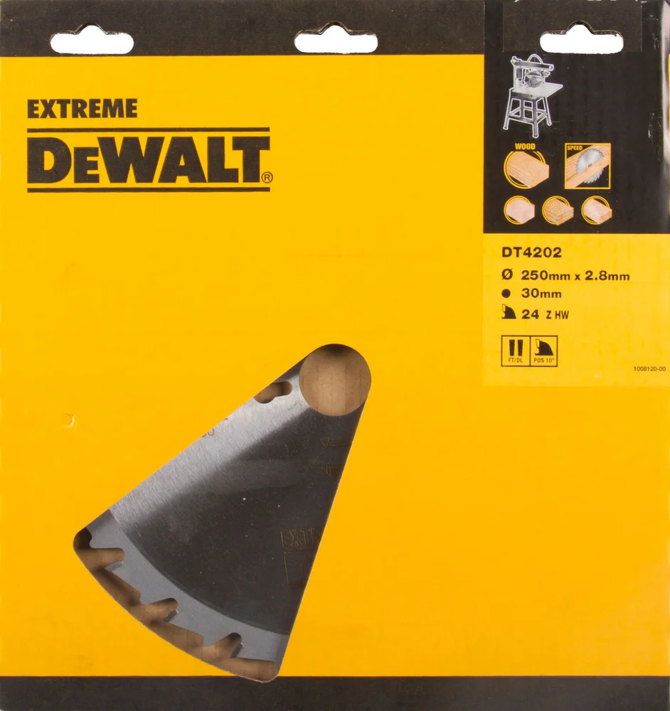 SAGBLAD 250X30X24T DT4202 DEWALT v:7163890