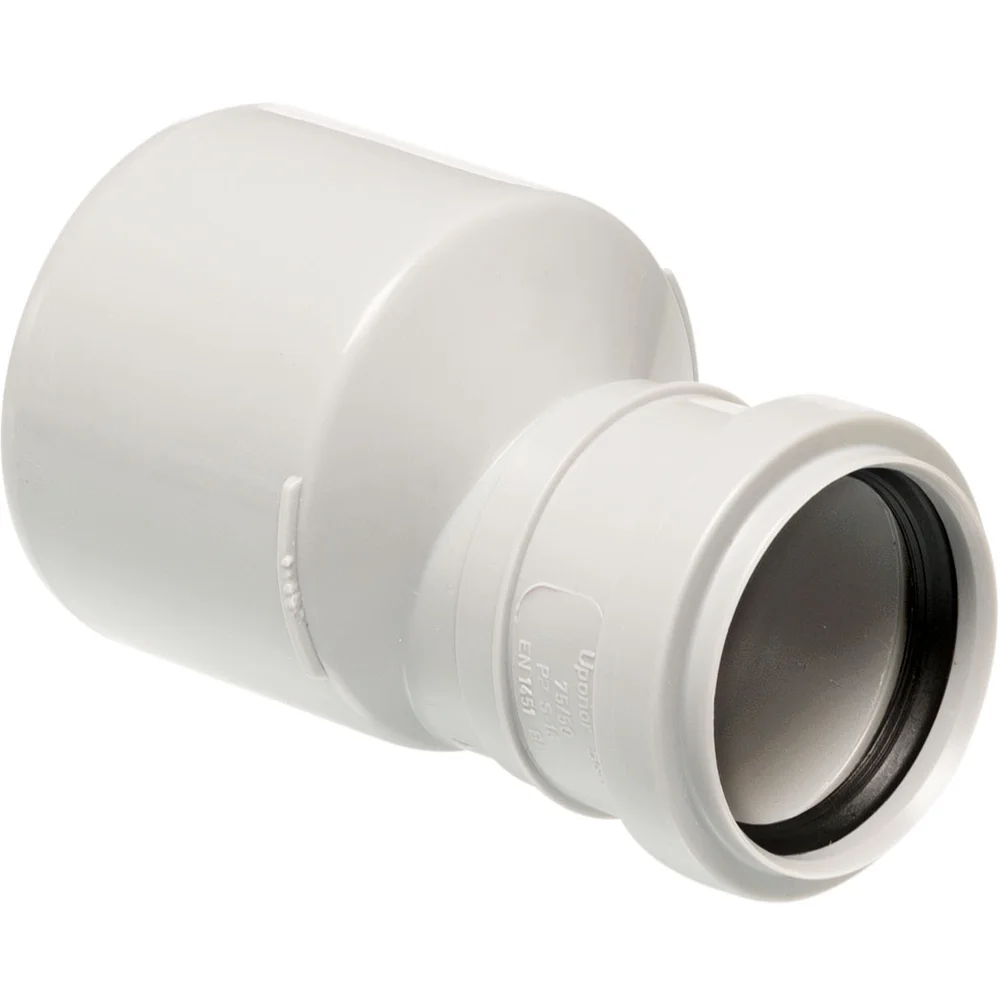 UPONOR DECIBEL REDUKSJON 110/75 M/MUFFE HVIT v:4816979 UPONOR DECIBEL REDUKSJON 110/75 M/MUFFE HVIT v:4816979