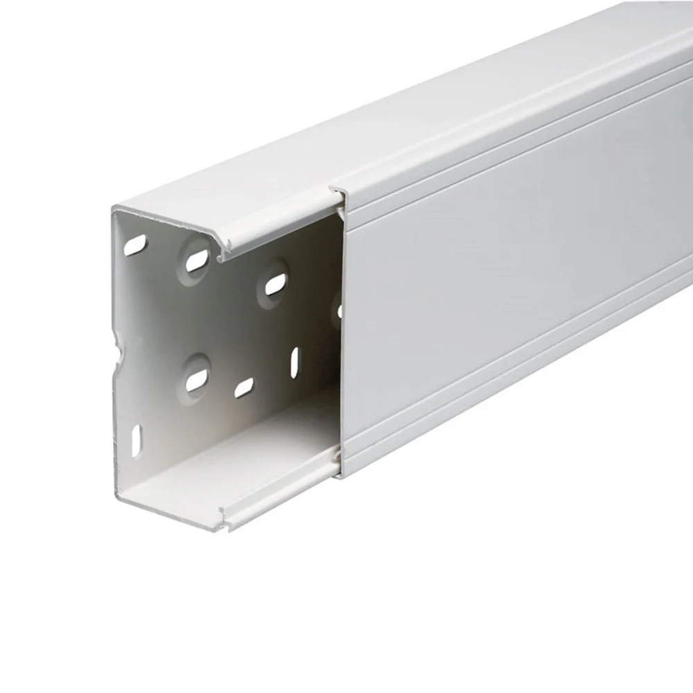 Schneider Electric Kabelkanal, 80x60, PVC, 2,5 m, hvit v:8518924
