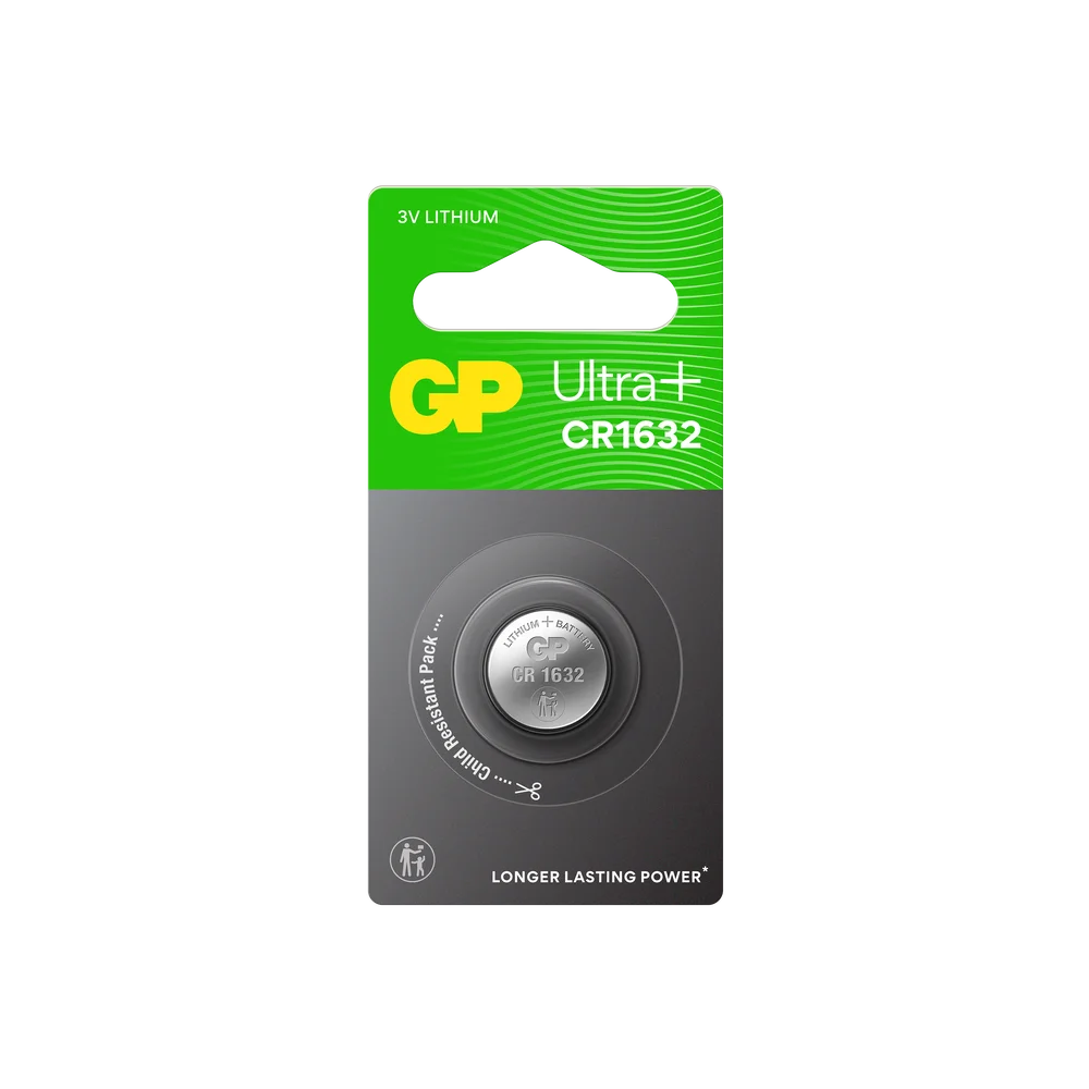 Batteri knappcelle GP CR1632-C1 v:8136957