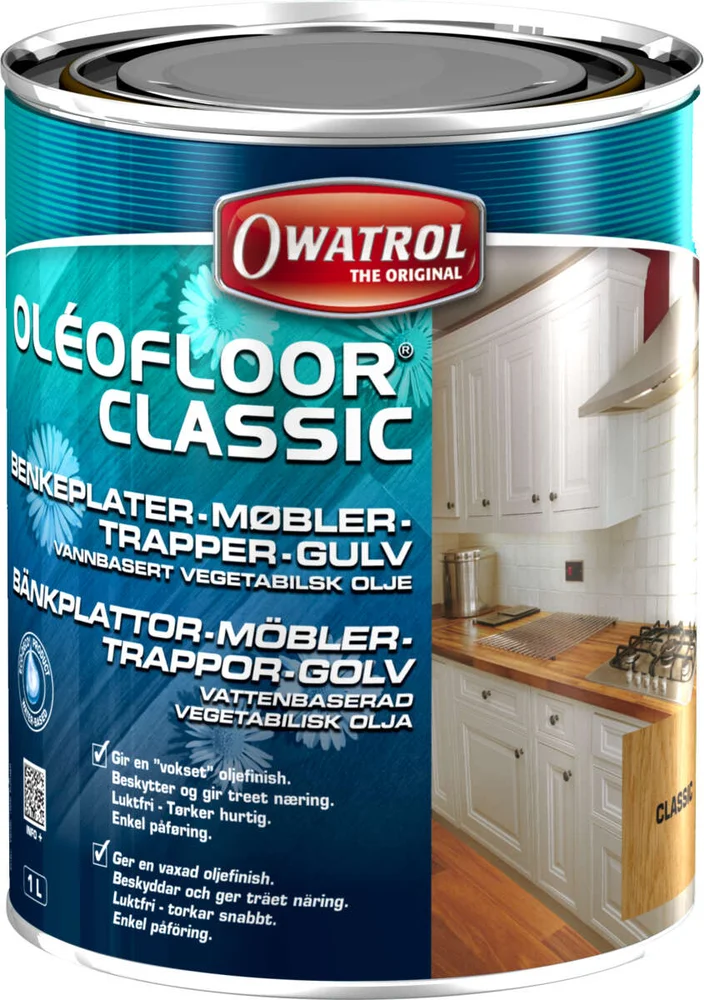 Oleofloor Classic kjøkkenbenkolje v:6705923