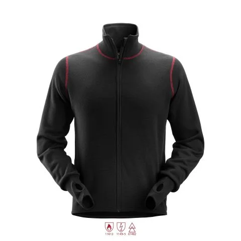 1563 ProtecWork Snickers Workwear Ullfrottéjakke 1283950 1563 ProtecWork Snickers Workwear Ullfrottéjakke 1283950