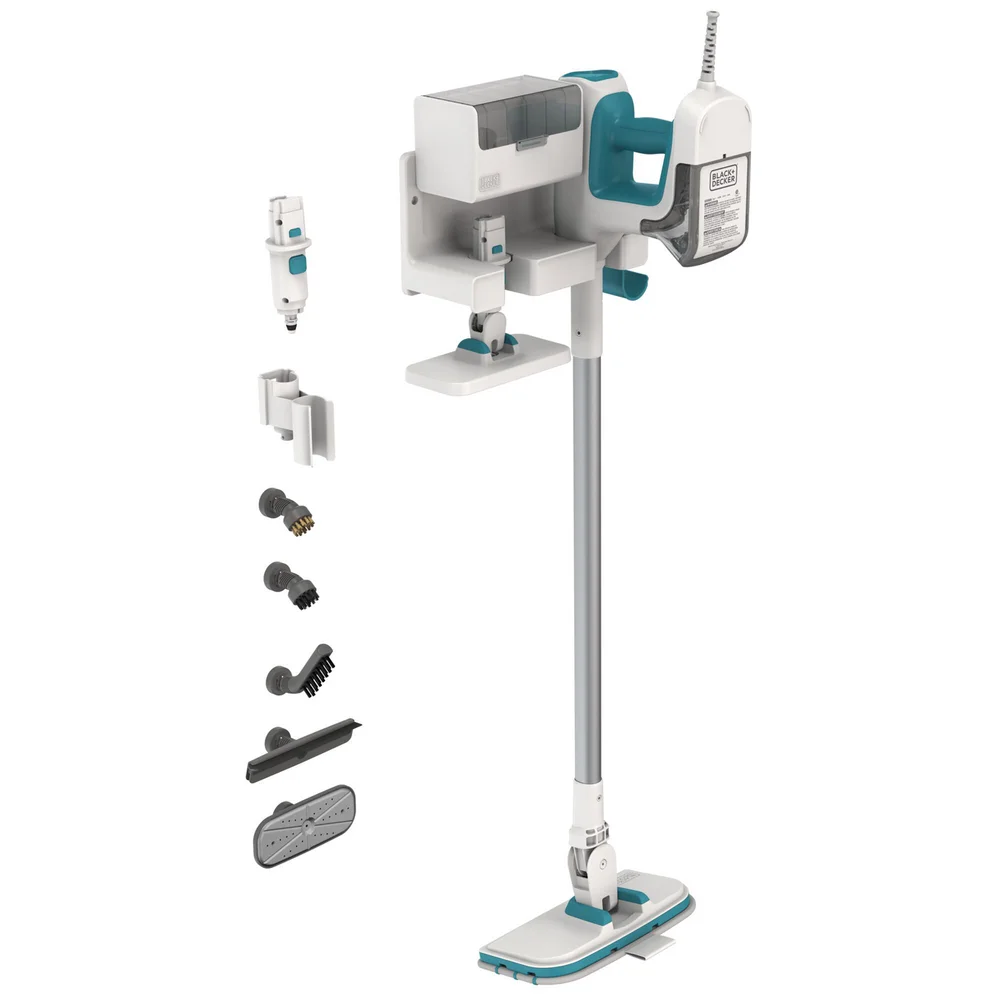 BLACK+DECKER STEAM MOP 1500W MED 10 DELER v:9084802