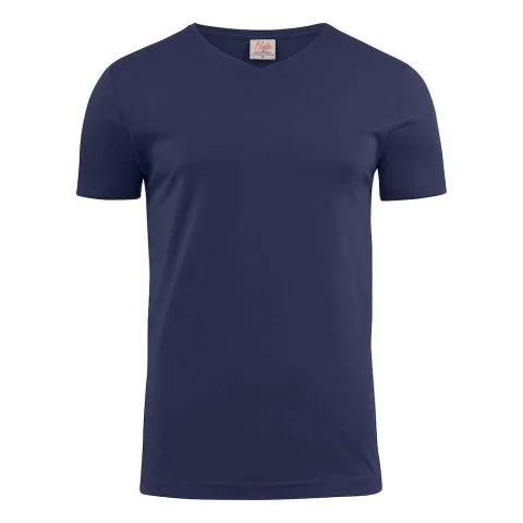 Heavy V-neck Printer T-skjorte 3120965
