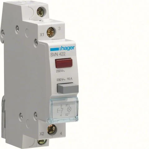 SVN422 Hager Trykknapp 3027786