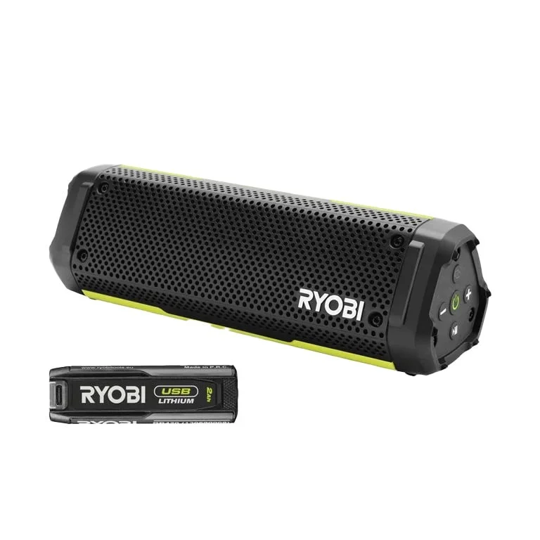 Ryobi Høyttaler 4V USB Litium™ v:4062654 Ryobi Høyttaler 4V USB Litium™ v:4062654