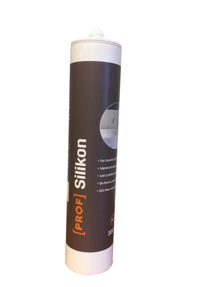 PROF SILIKON HVIT 300 ML v:5822684 PROF SILIKON HVIT 300 ML v:5822684