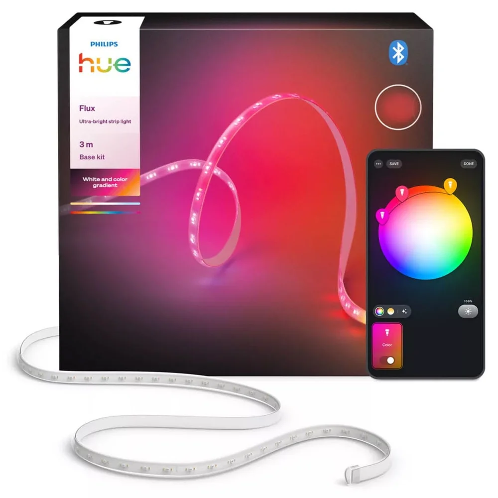 Philips Hue LED-lamperekke Flux Ultra Bright HUE, innendørs, 48W, 5 m v:7010743