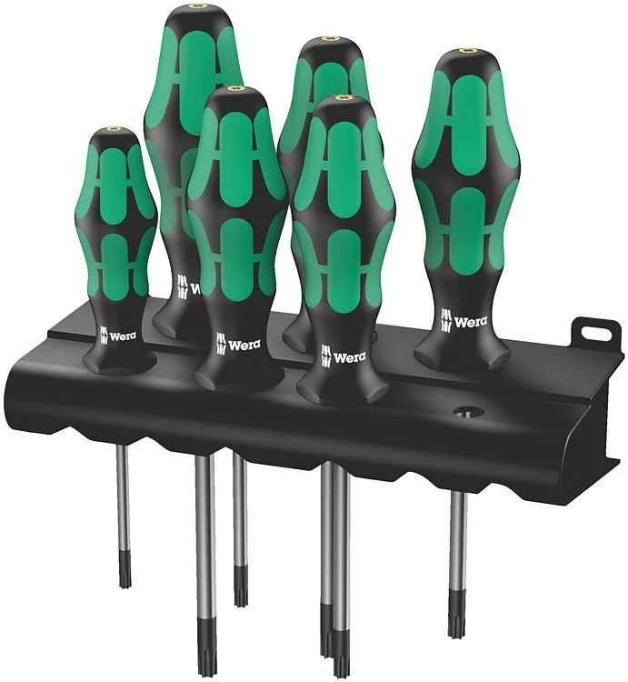 WERA SKRUTREKKERSETT TORX 367/6 v:6752545