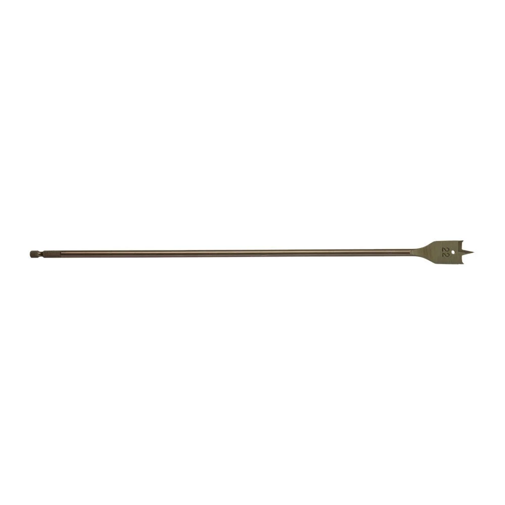 Flatbor for Tre Milwaukee med slipt sentrertupp DIN E 6.3 v:3946461