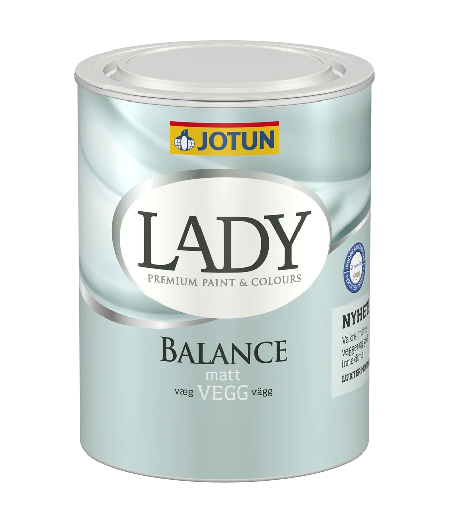 Jotun LADY Balance matt c-base 0,68 l – veggmaling v:5769833