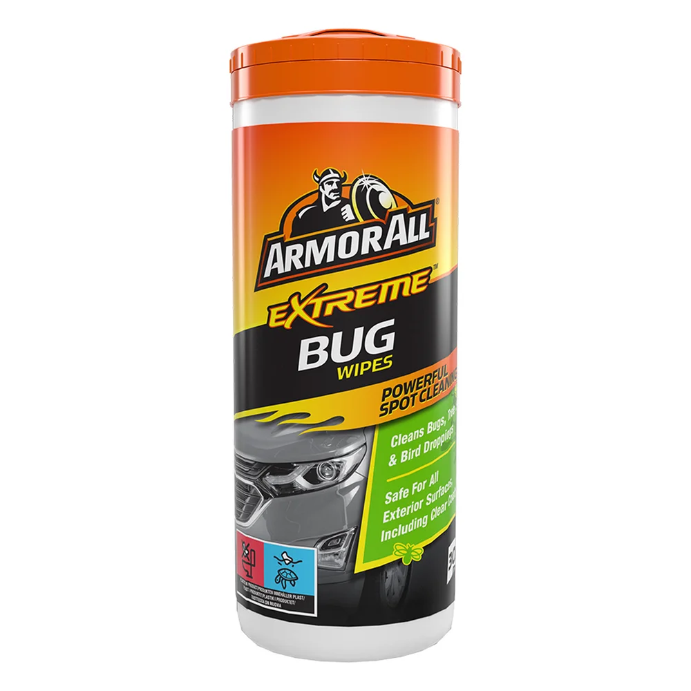 ARMOR ALL EXTREME BUG WIPES, CANNISTER 30 STK. v:3370468