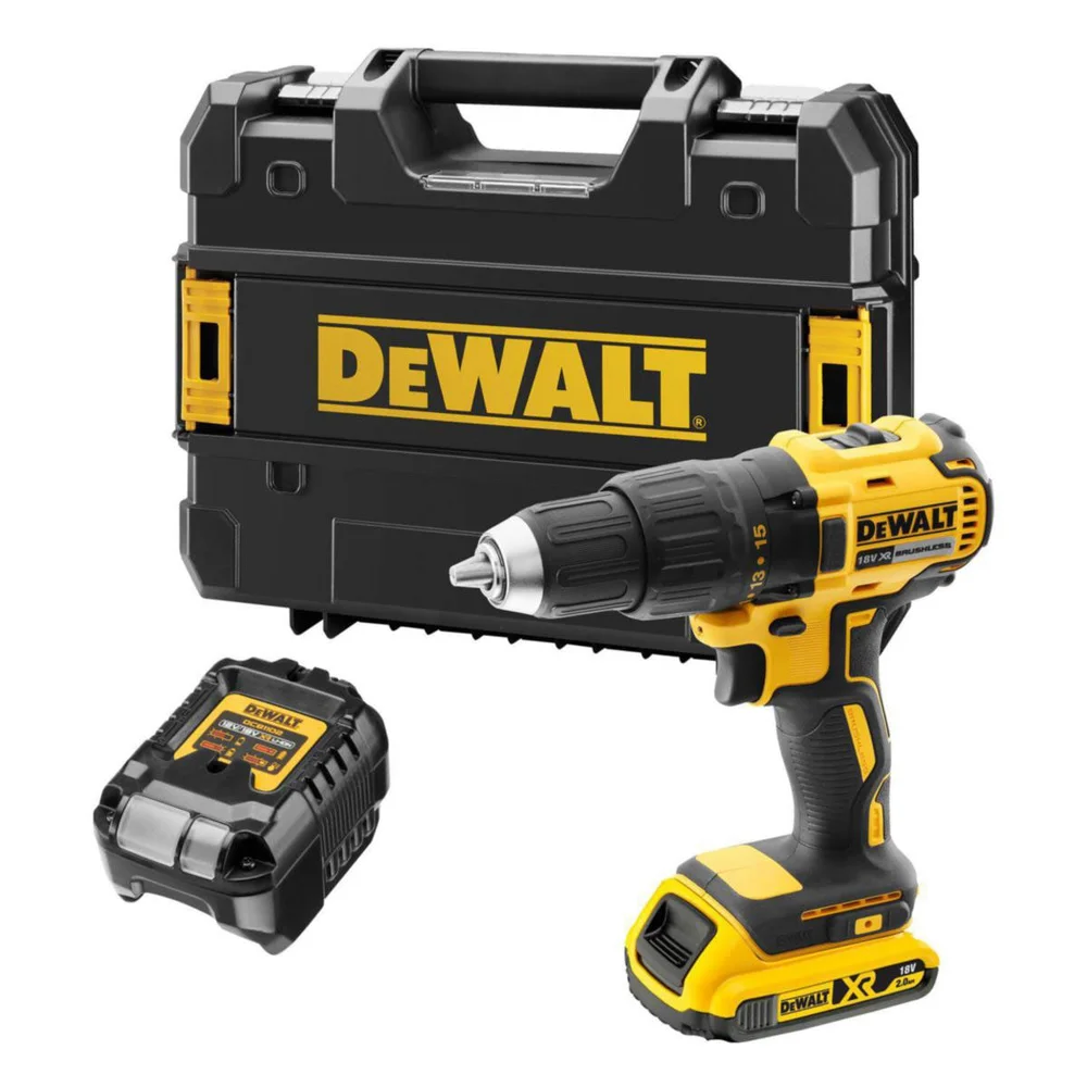Dewalt Bormaskin 18V, DCD777D1T-QW, inkl. Tstak & 2,0 ah batteri v:2823272
