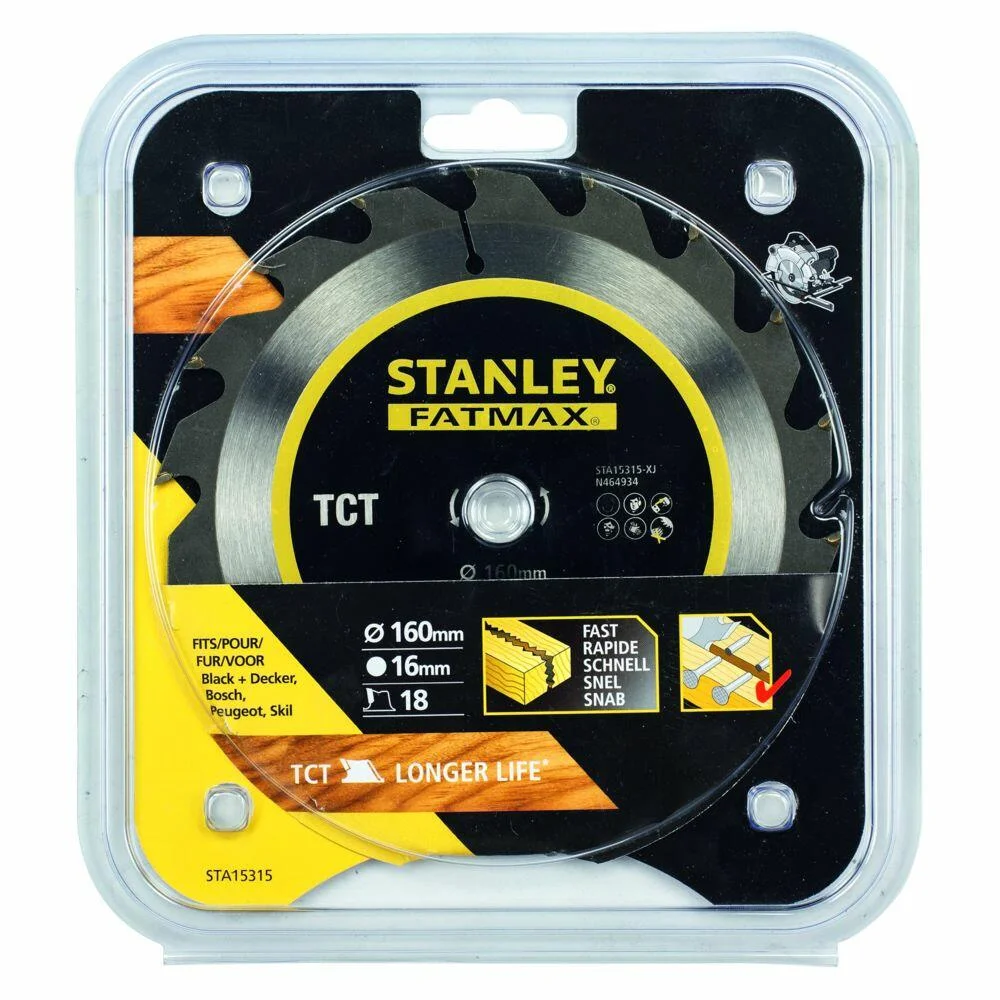Stanley STA 1531 160X16XT18 sagblad v:2553595
