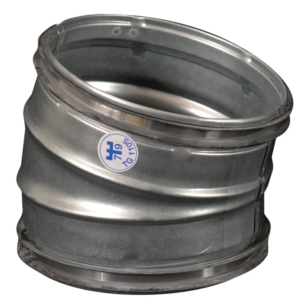 BEND 15 GR M/PAKNING Ø200 v:5801964 BEND 15 GR M/PAKNING Ø200 v:5801964