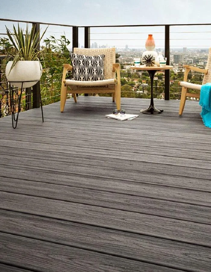 Kompositt terrassebord island mist 25x140x4880 mm v:4139654