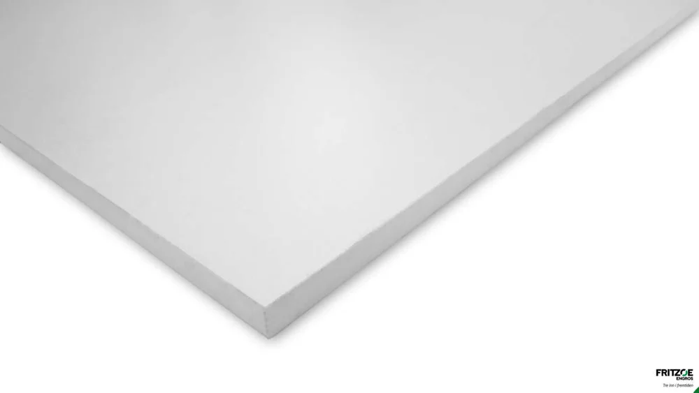 Fritzøe melamin Level hvit K4S hobbyplate 18X400X1200 mm v:5771794