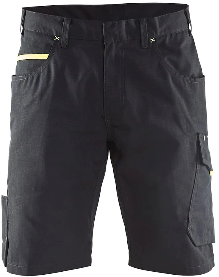 SHORTS 1499 1330 SVART/GUL v:2318010