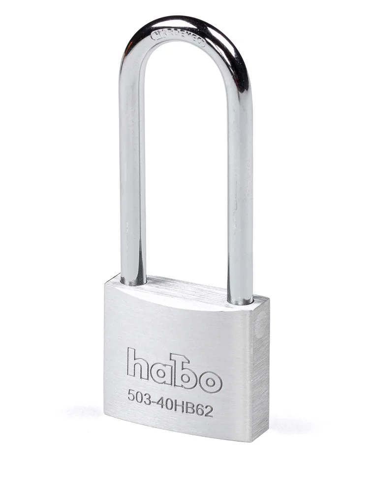 Habo hengelås 503-40 HB62 høy bøyle v:6159862