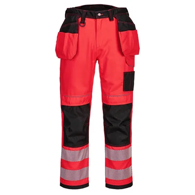 HÅNDVERKSBUKSE KL2 RØD/SRT-EU46 v:7625322