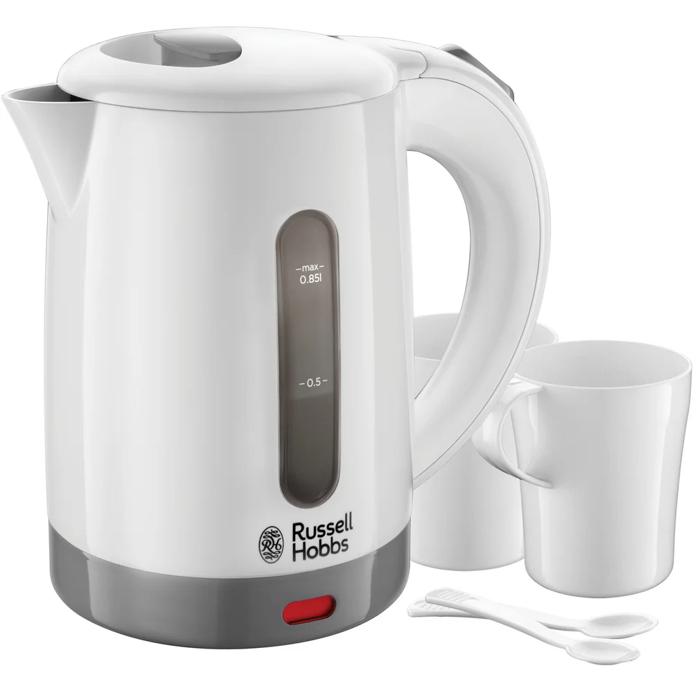 RUSSELL HOBBS VANNKOKER TRAVEL 0,85 LTR, HVIT v:8062652