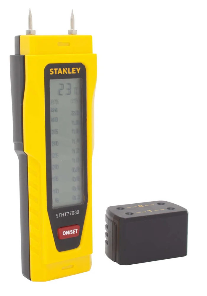 STANLEY Fuktmåler for tre og byggematerialer. LCD-skjerm. v:2857086 STANLEY Fuktmåler for tre og byggematerialer. LCD-skjerm. v:2857086