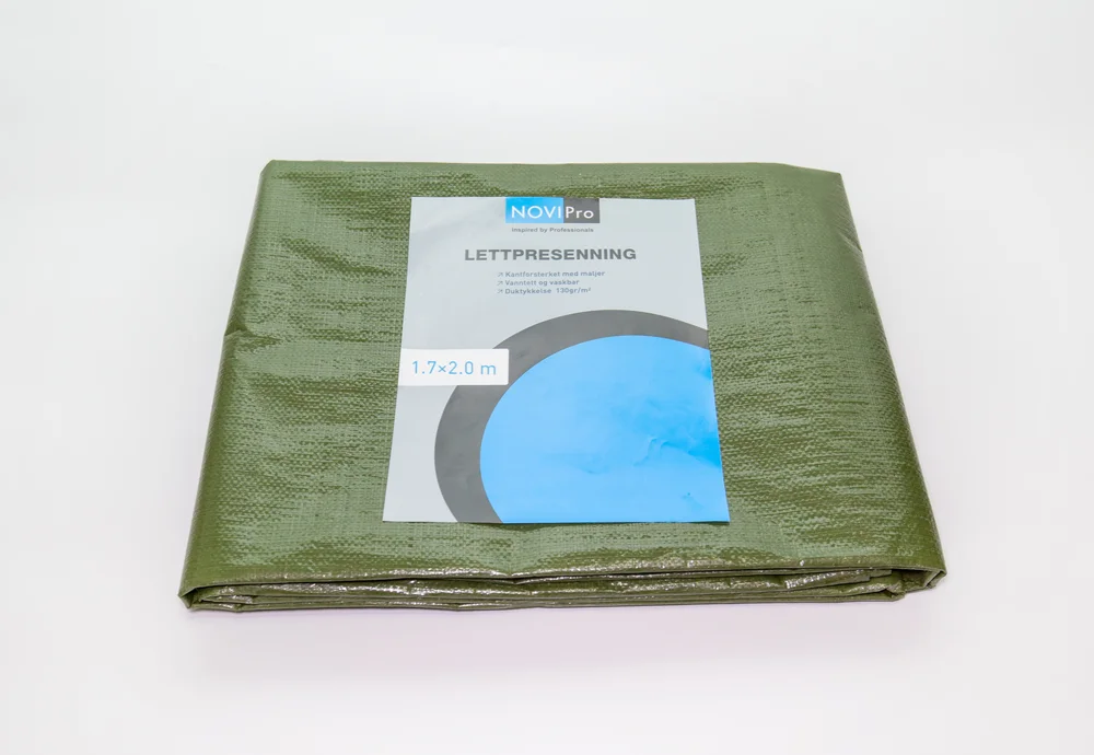 Presenning grønn 1,7×2 meter 130 gr v:6860835